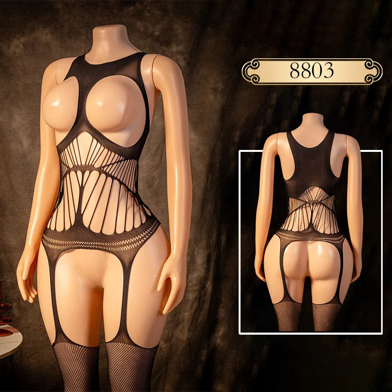 Sheer Mesh Bodystocking – Full-Body Lingerie