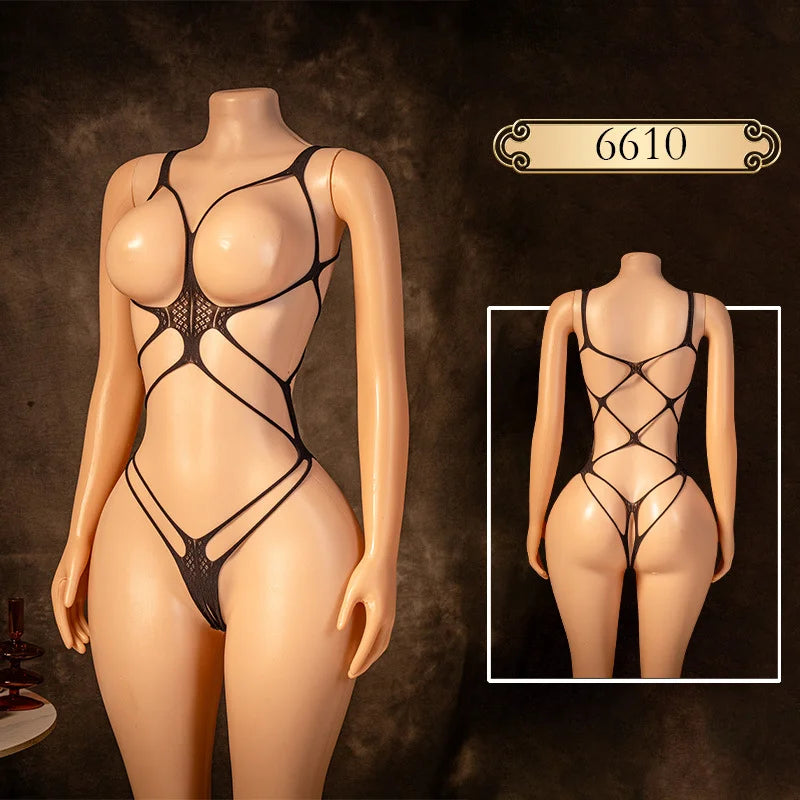 Sheer Mesh Bodystocking – Full-Body Lingerie